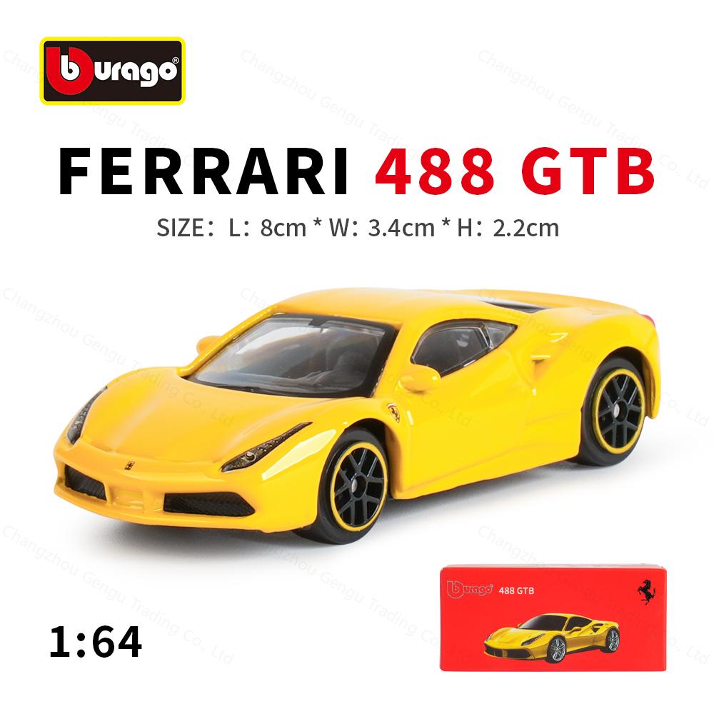 Ббураго 1:64 Ferrari 812 Daytona SP3 SF90 SP1 F40 488GTB 599GTO ENZO Статические литые модели Автомобили Коллекционные Хобби Модели Автомобилей Игрушки