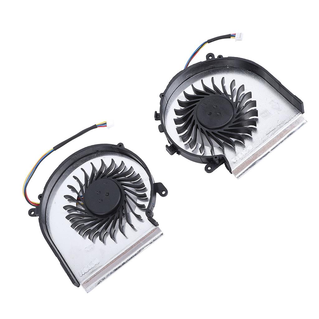 Laptop CPU GPU Cooling Fan Aluminum Alloy 4 Pin Laptop Replacement Cooling Fan with Repair Tools