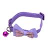 Cute Cat Collar With Bell Pet Collar Pendant Adjustable Bow Tie Beautiful Collar Christmas Pets Gift Pet Accessories
