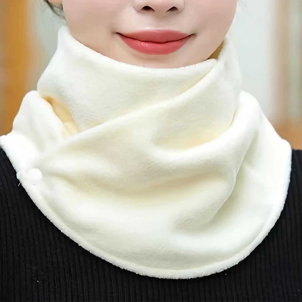 1pc Winter Thick Warm Scarf, Unisex, Windproof Cycling Neck Gaiter Headband