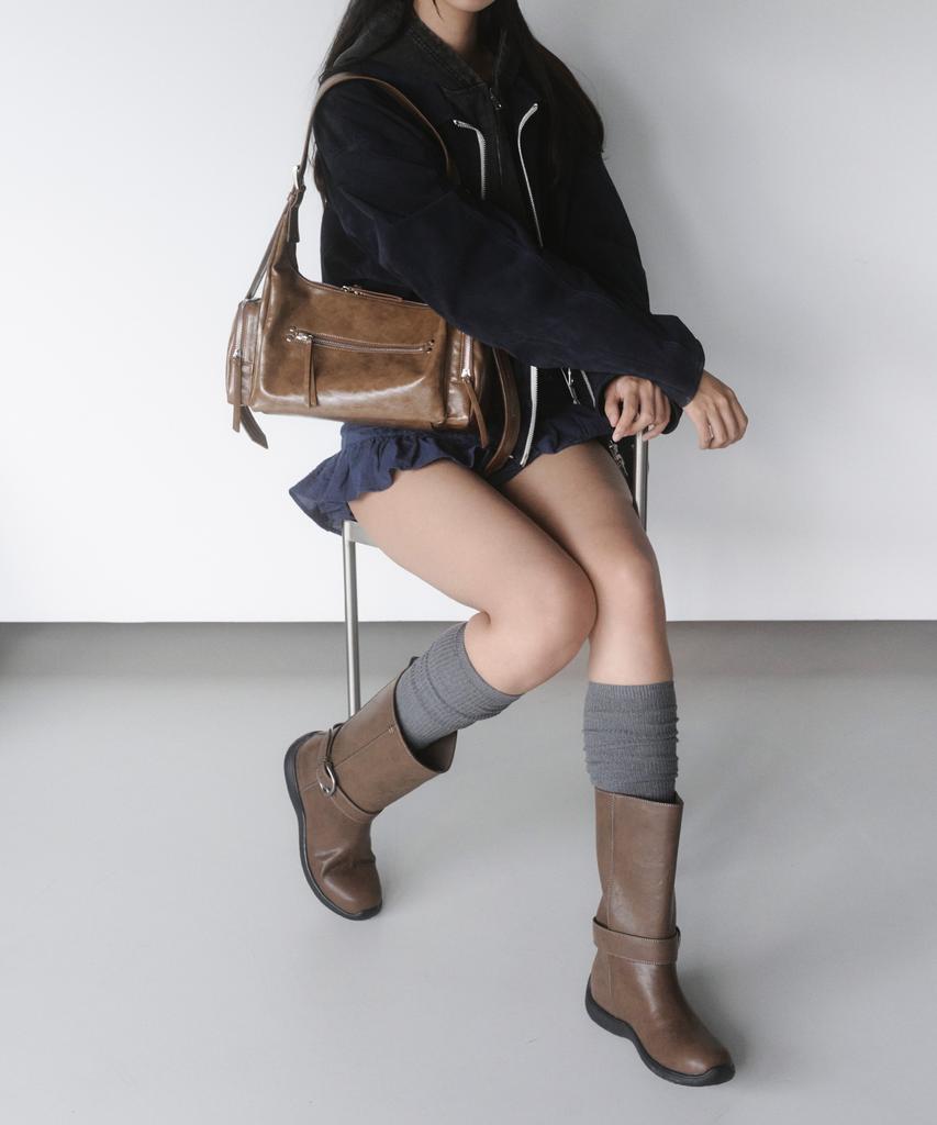 Khiho Полусапоги Mid Boots Коричневые