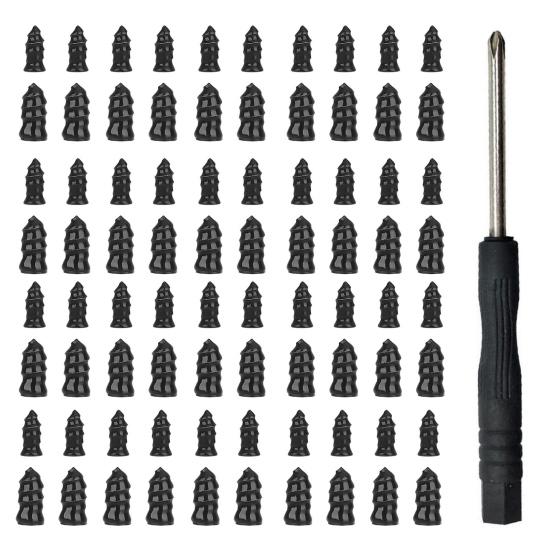 20/40/60/80 шт. Набор резиновых гвоздей для ремонта шин Сверхпрочные вкручивающиеся гвозди для ремонта шин Автомобиль Мотоцикл