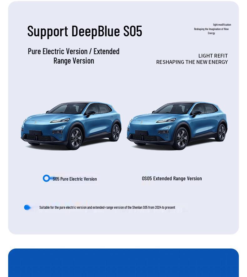 Силиконовая рамка-защита экрана для Deep Blue S05, интерьер автомобиля