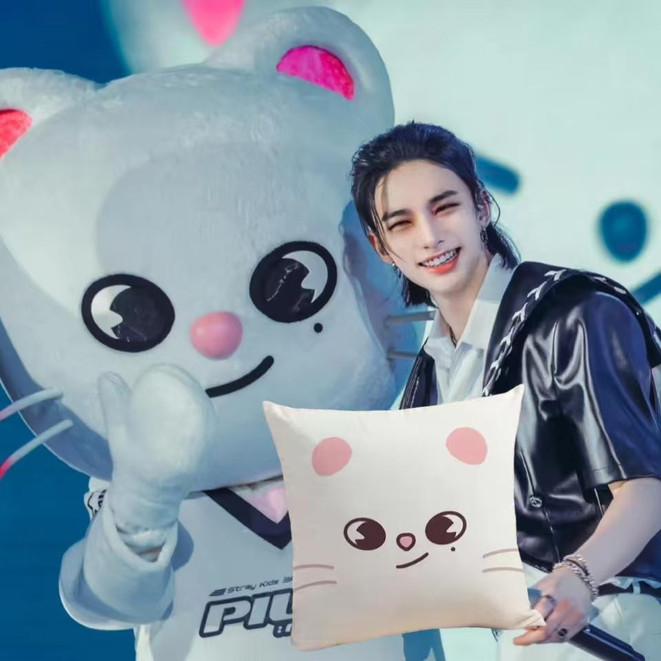 Подушка SKZOO Kpop Straykids SKZ Хёнджин, Бан Чан, Ли Ноу, Хан, Феликс, Сынмин, I.N, Чанбин