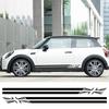 Car Door Side Stickers Union Jack Style Vinyl Decals Car Decor Accessories For MINI Cooper S JCW R55 R56 F55 F56 F60 R60 R61 F54