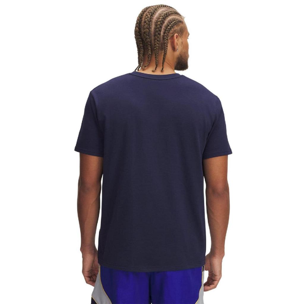 Under Armour Mens Logo Heavyweight Loose T-Shirt