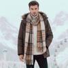 Plaid Cashmere Neckwear Classic Gingham Shawls Fringe Capes Tartan Mufflers  Youth