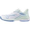 Tennis Shoes Wave Exceed Tour 6 AC All Court Club Activities Lightweight Game Court Soft White X Mint X Blue Cm E 24.0