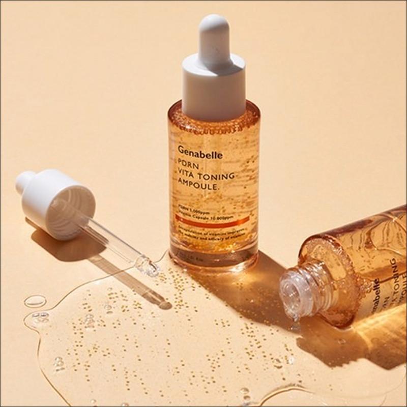 Genabelle PDRN Salmon Vita Toning Ampoule, 30 мл (1 шт. / 2 шт. / 3 шт.)