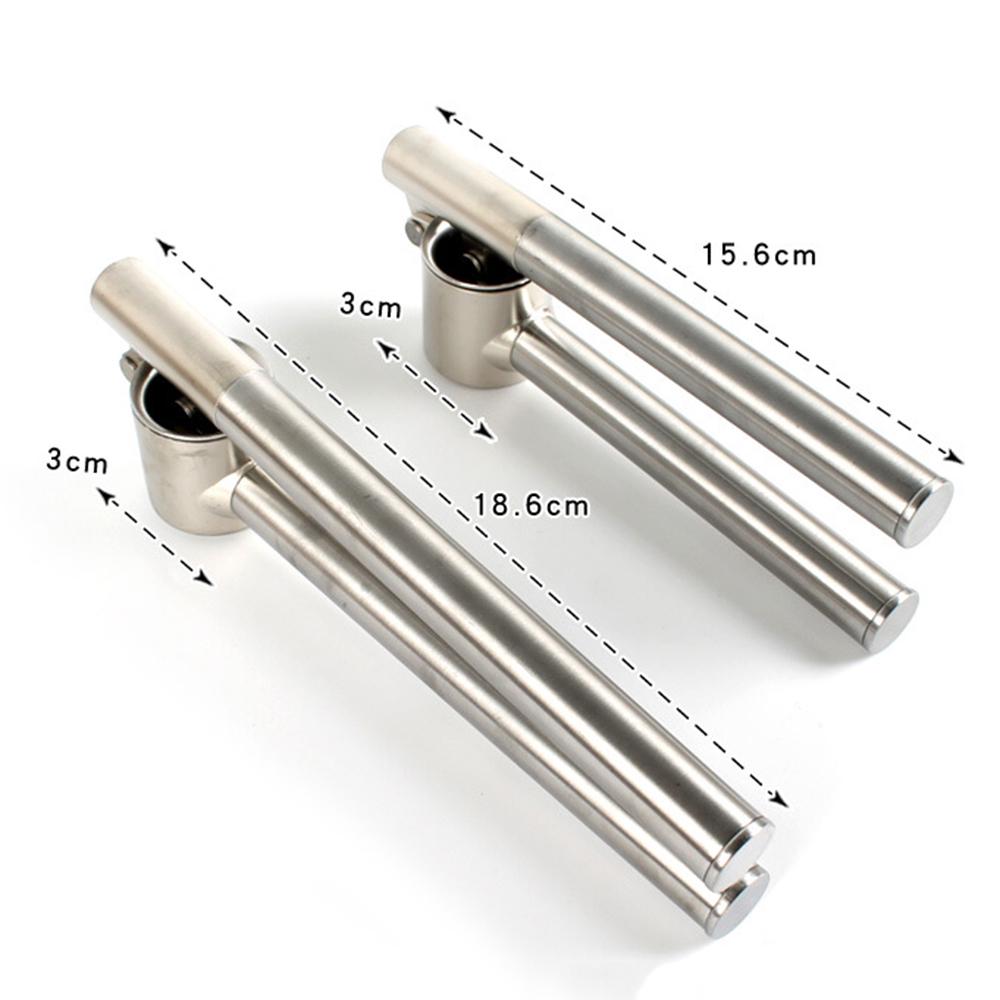 Пресс для чеснока из нержавеющей стали 304, удлиненная и увеличенная соковыжималка для чеснока, чеснокочистка, зажим для чеснока