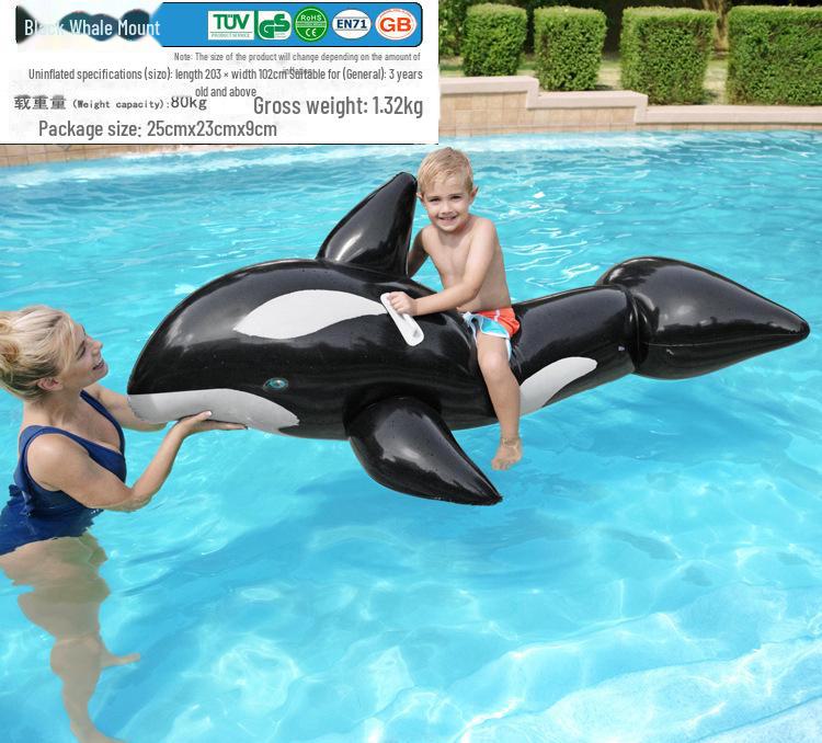 Intex 57288 Double Flamingo Adult Inflatable Swimming Ring - Thick Oversized Floating Bed for Kids & Adults