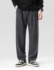 Vertical elastic waist comfortable straight leg men's casual pants for commuting
