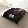 Mystery Band Sleep Tokens Throw Cozy Soft Flannel Throw Lightweight Skin-Friendly For Sofa Bed Office & Travel