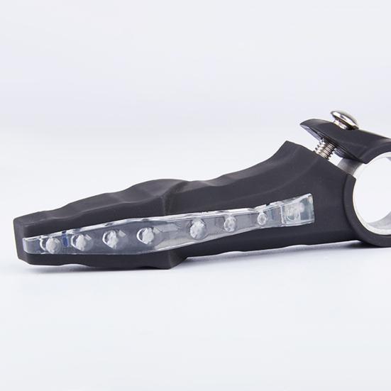 2 шт. Поворотники на руль Безопасные Антикоррозийные Алюминиевый сплав Руль с сигналом и светодиодными поворотниками для горного велосипеда