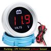 HD 52MM Автомобильный датчик температуры воды / уровня масла / вольтметр / манометр давления топлива с датчиком давления масла 0-1,00 МПа 0~190 Ом