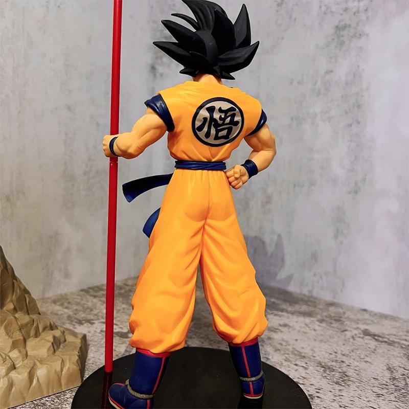 22cm Goku Action Figure Dragon Ball Son Goku Super Saiyan Anime Figure Model Gifts Collectible Figurines for Kids
