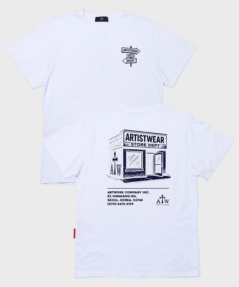 ARTISTWEAR [Atw] Фирменная футболка с коротким рукавом