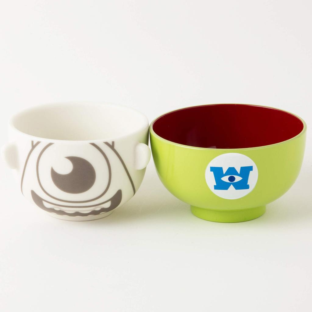 Disney Pixar [Monsters University] Mike Mini Soup and Rice Bowl Set SAN2221-2