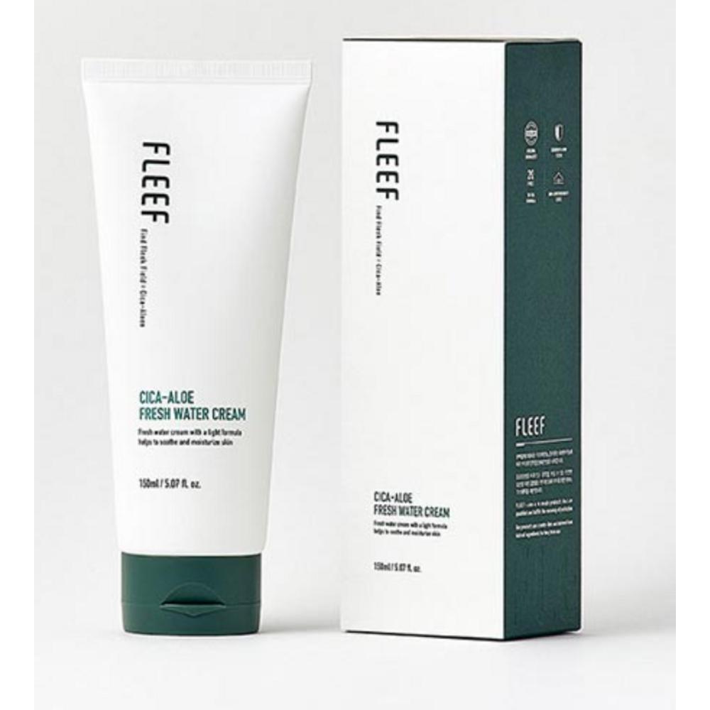 FLEEF Мужской увлажняющий крем Cica Aloe Fresh с мягкой кислотностью, 150 мл, 1 упаковка
