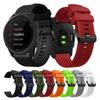 22mm Silicone Watchband Strap For Garmin Forerunner 745 Smart Watch Band