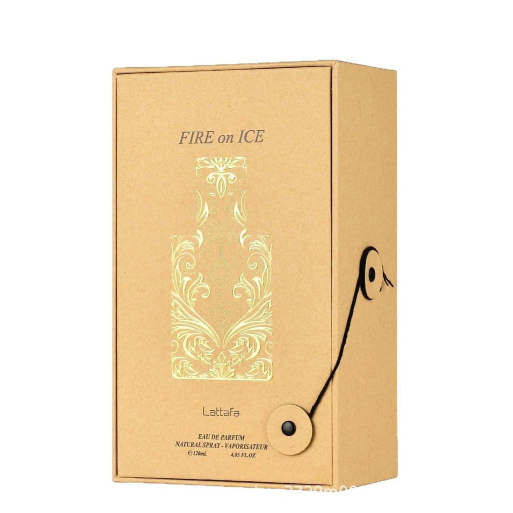 Lattafa FIRE on ICE Perfume, Arabic Dubai Fragrance, Long Lasting Scent, Unisex Eau de Parfum, Premium Quality
