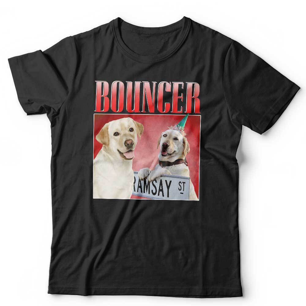 Neighbours Tshirt Bouncer Appreciation Unisex and Kids Homage Throwback Funny