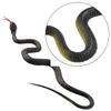 45cm Realistic Rubber Snake Simulation 3D Anaconda Toys Rubber Fake Snake Halloween Decoration Ornament Gift for Children