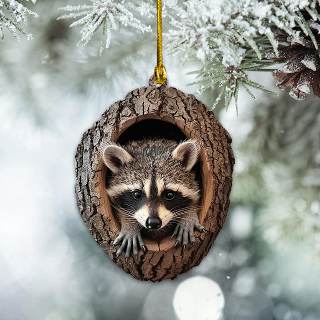 Украшения в виде лесных животных Рождественские украшения, Рождественские украшения, Украшения для дома, Рождественские елки, Подвески