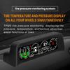 Новый X91 TPMS Умный Уклономер 4 в 1 GPS TPMS Монитор Шин Инклинометр Датчик Температура Шин Предупреждение о превышении скорости