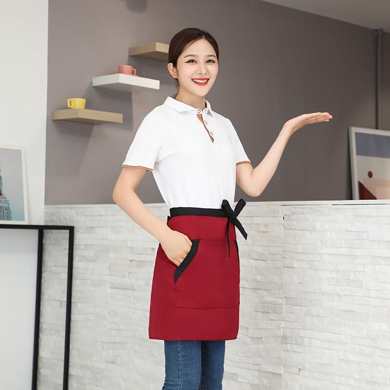 Tingle Professional Half-Length Waist Apron for Hospitality and Kitchen