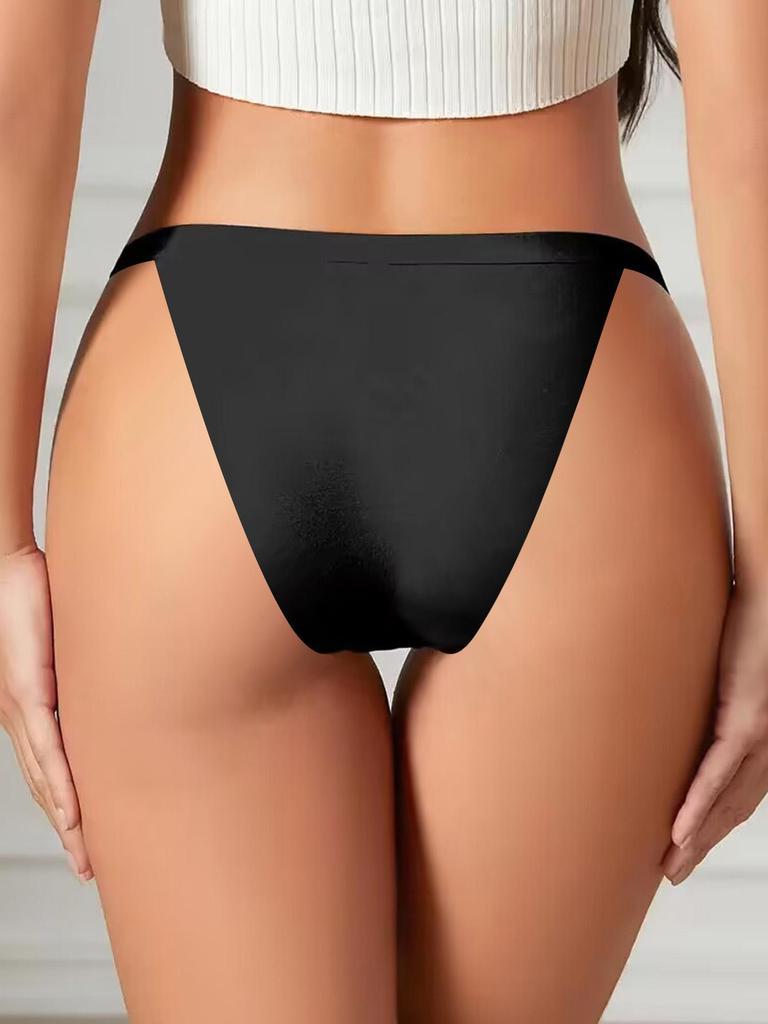 Женские сексуальные трусики-стринги с индивидуальным текстовым принтом и рисунком, удобные трусики-стринги с низкой талией