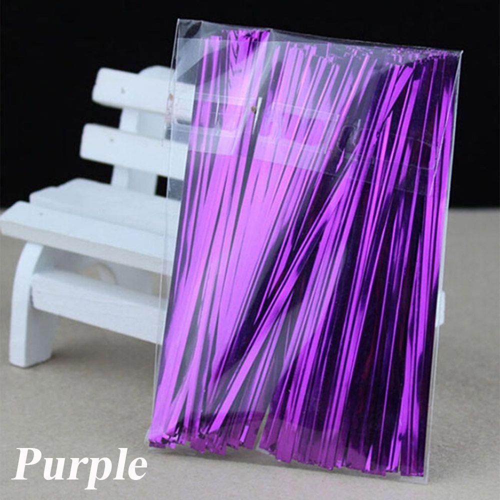 800PCS Ligation Wrapping Baking Twist Ties Pack Sealing Cellophane Bag Metallic Wire