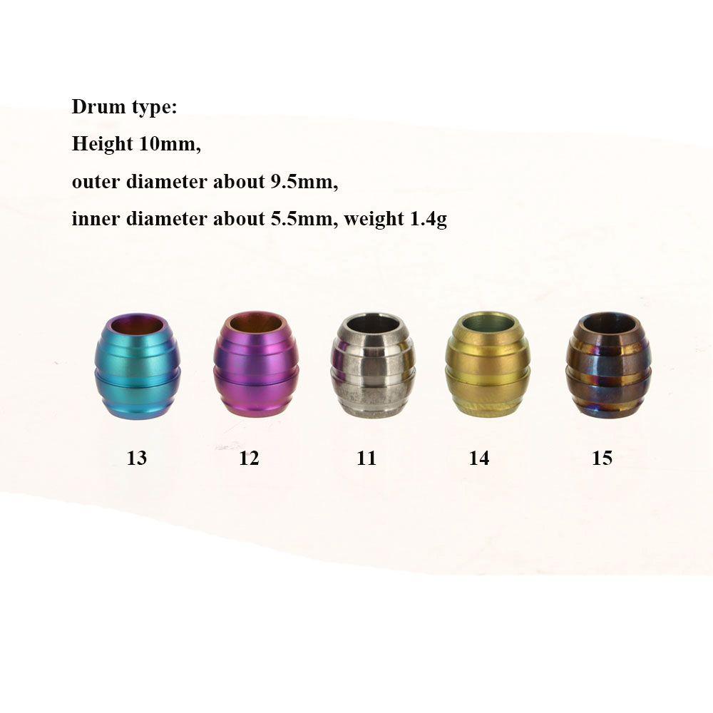 Titanium Alloy Multi Tools Paracord Rope Pendant TC4 Knife Beads Ropes Lanyard Camping EDC Gadgets