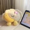 Cute Sleepy Dumpling Plush Pillow Stuffed Animal Toy Doll - Soft Comforting Sleep Companion