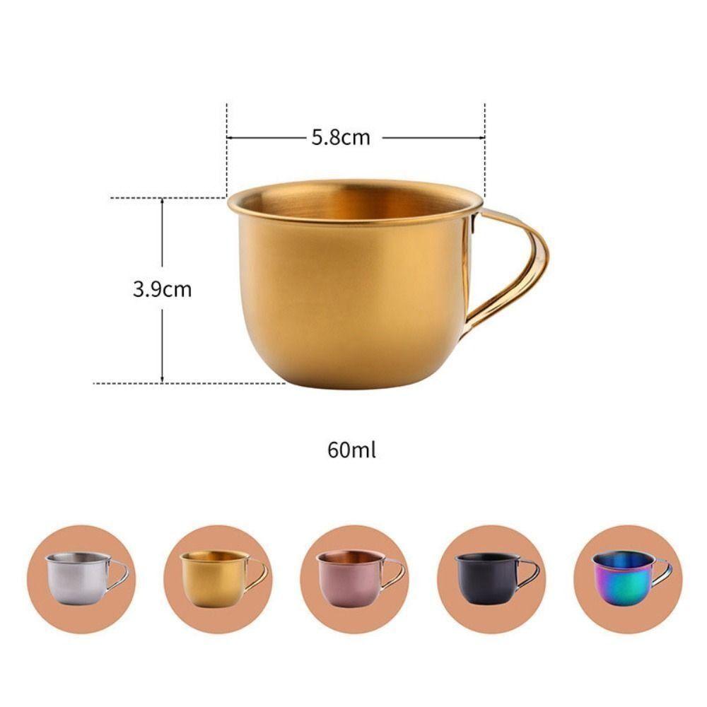 60 мл Чайная чашка с ручкой Чашка для сока Новое спиртное