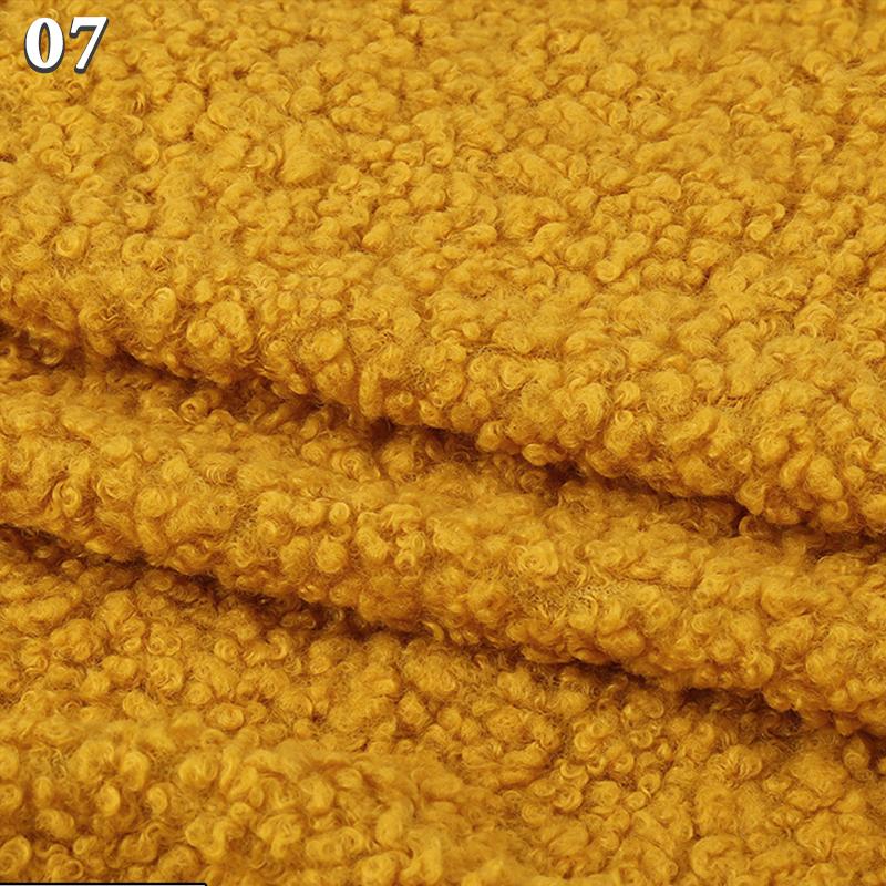 50*160cm Faux Sheep Curly Faux Wool Fur Fabric Turkish Warm Lamb Fleece Fabric For Sewing Clothing Lining Diy Winter Coat Bag