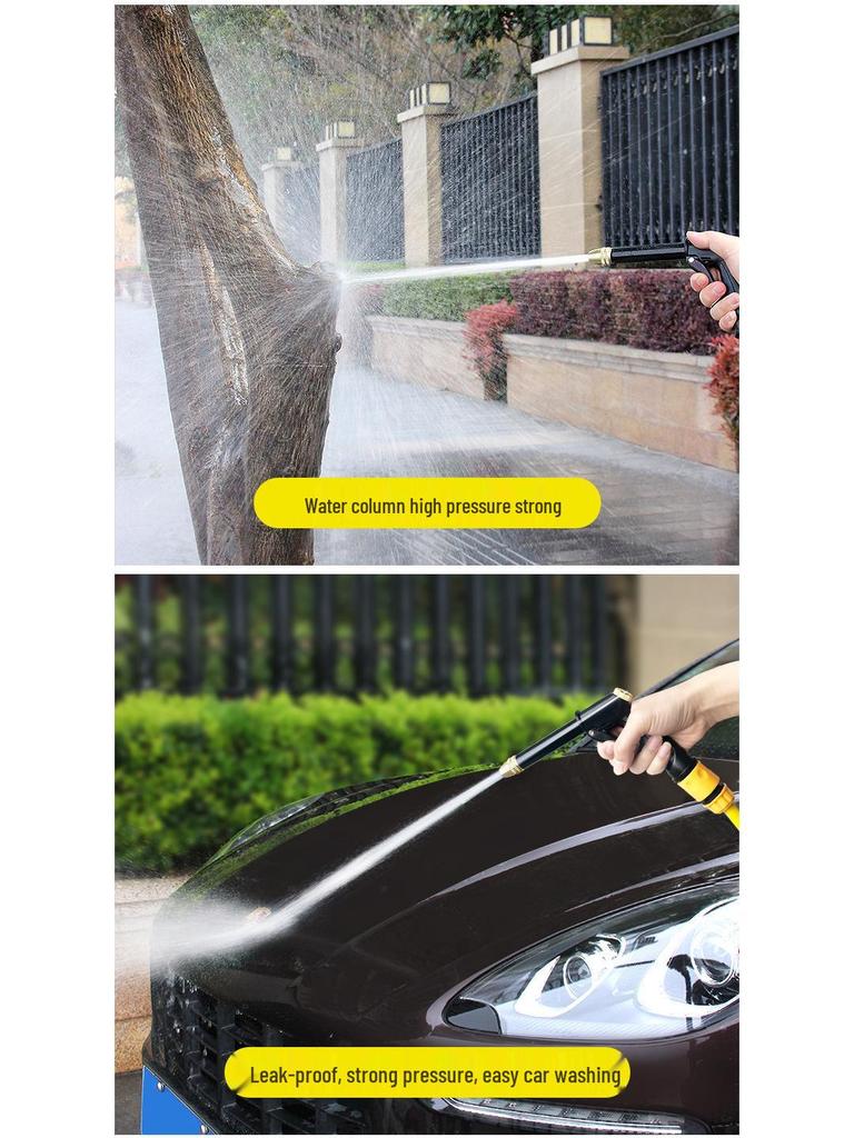High-Pressure Garden & Car Wash Water Spray Nozzle Set