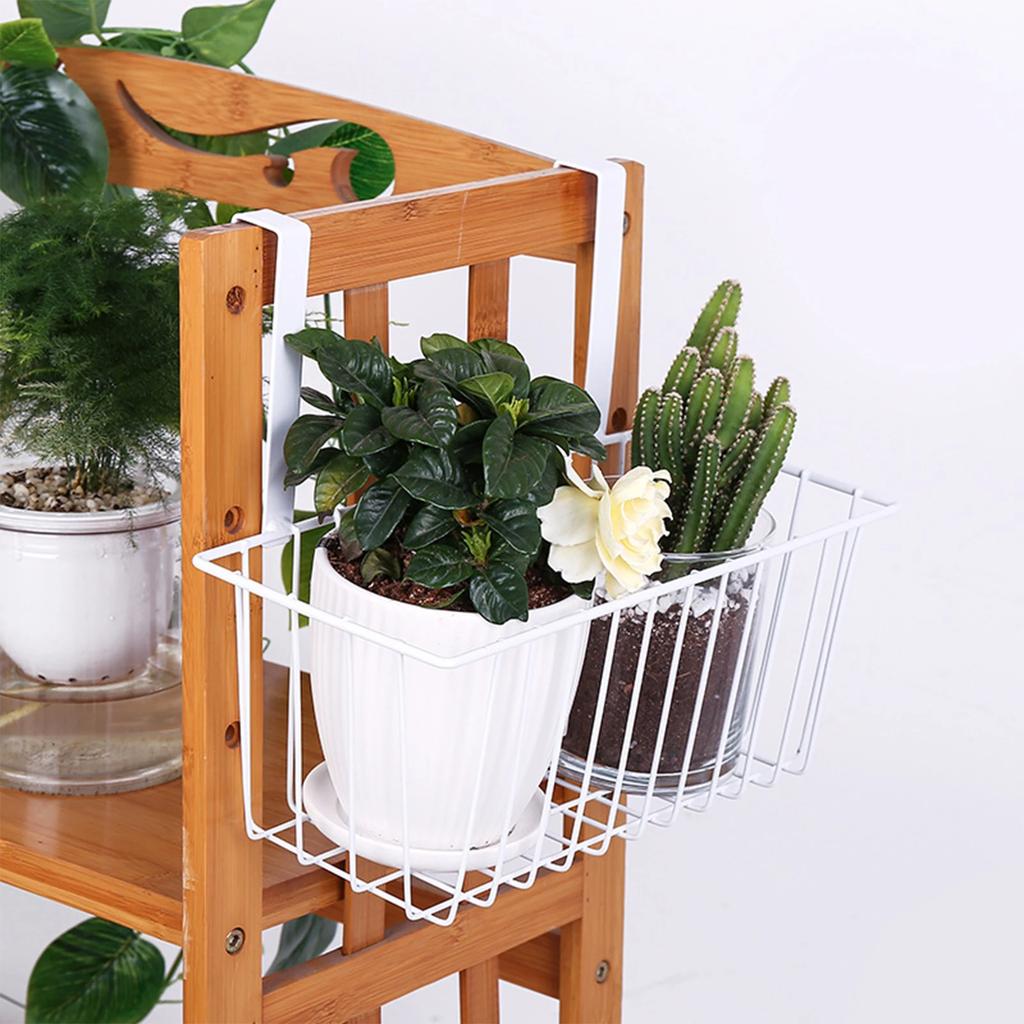 Прочная железная подвесная корзина для хранения вещей, организация хранения над дверцей шкафа