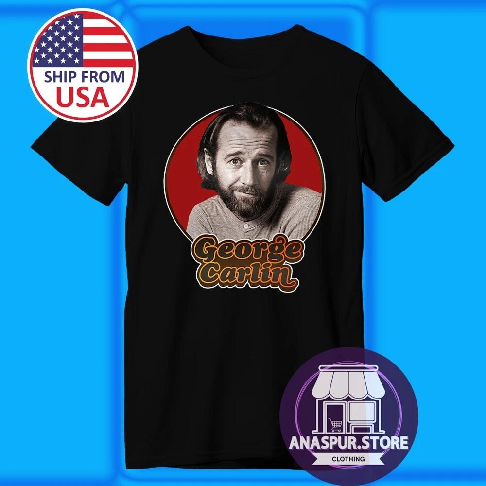 George Carlin Comedy Men's Black Size S-5XL