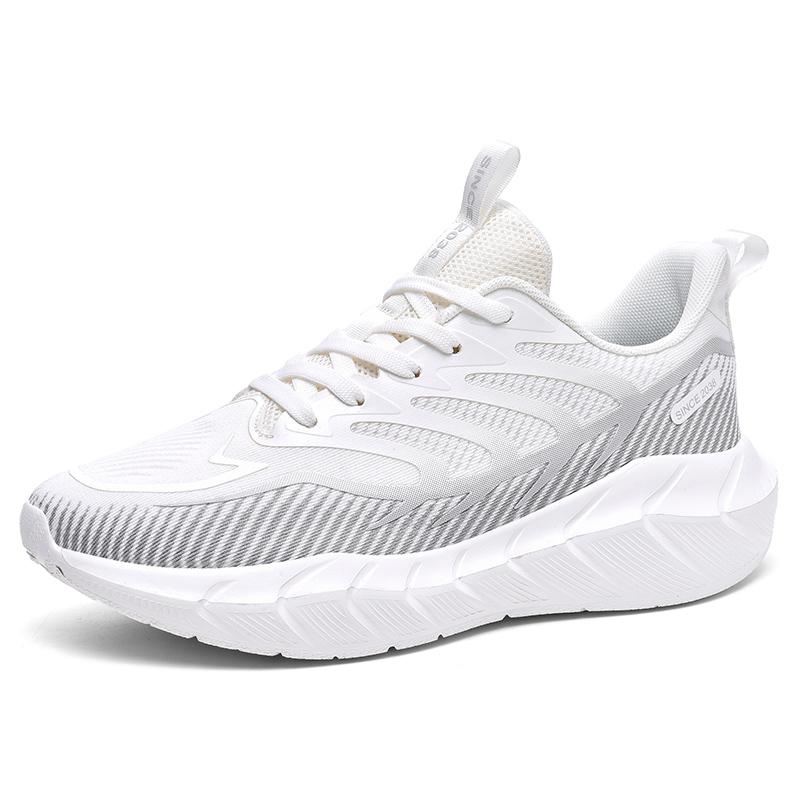 Marathon Men Sports Running Shoes Air Cushion Breathable Lightweight Tenis Shoes Male Comfortable Athletic Non-slip Sneakers