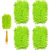 Reusable Duster Refill Compatible with Swiffer Hand Duster - 360 Heavy Duty Dusters Refills - Microfiber Ceiling Fan Duster for Swiffer Dusters