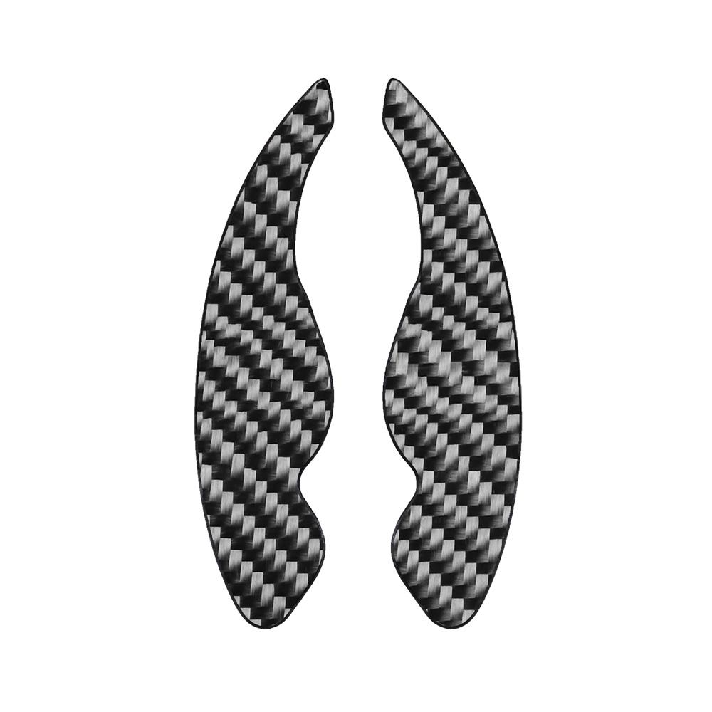 Carbon Fiber Steering Wheel Shift Paddle Shifter For Jaguar XE XF XEL F-Type F-P
