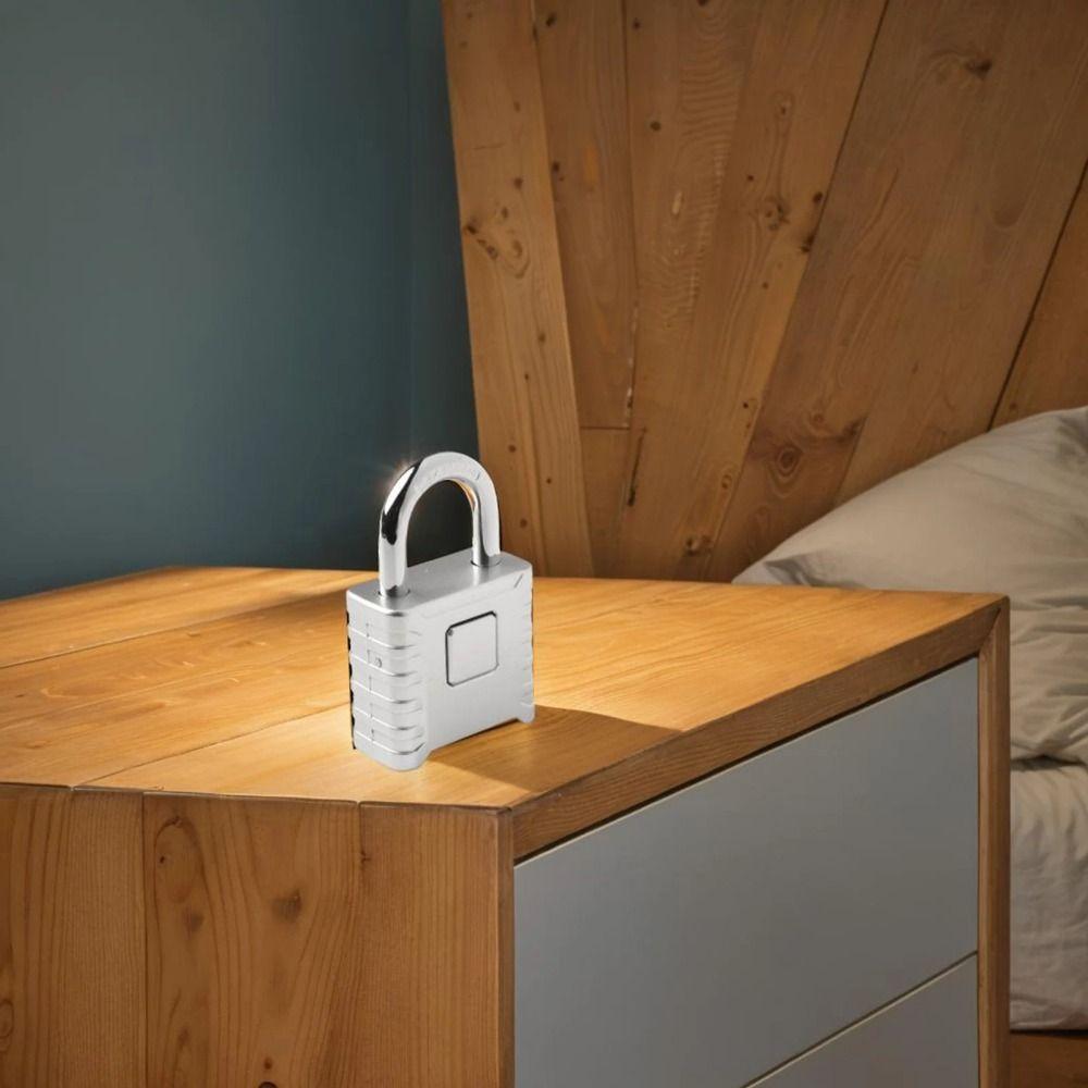 Zinc Zinc Alloy Password Code Locks 4-Digit Number Drawer Cabinet Lock Combination Padlock School Gym Locker
