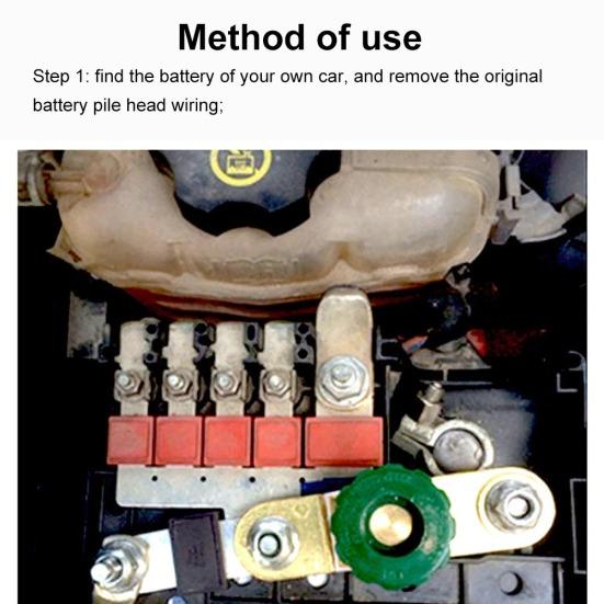Автомобиль Грузовик Транспортное средство Быстрое отключение клеммы аккумулятора Разъединительный выключатель