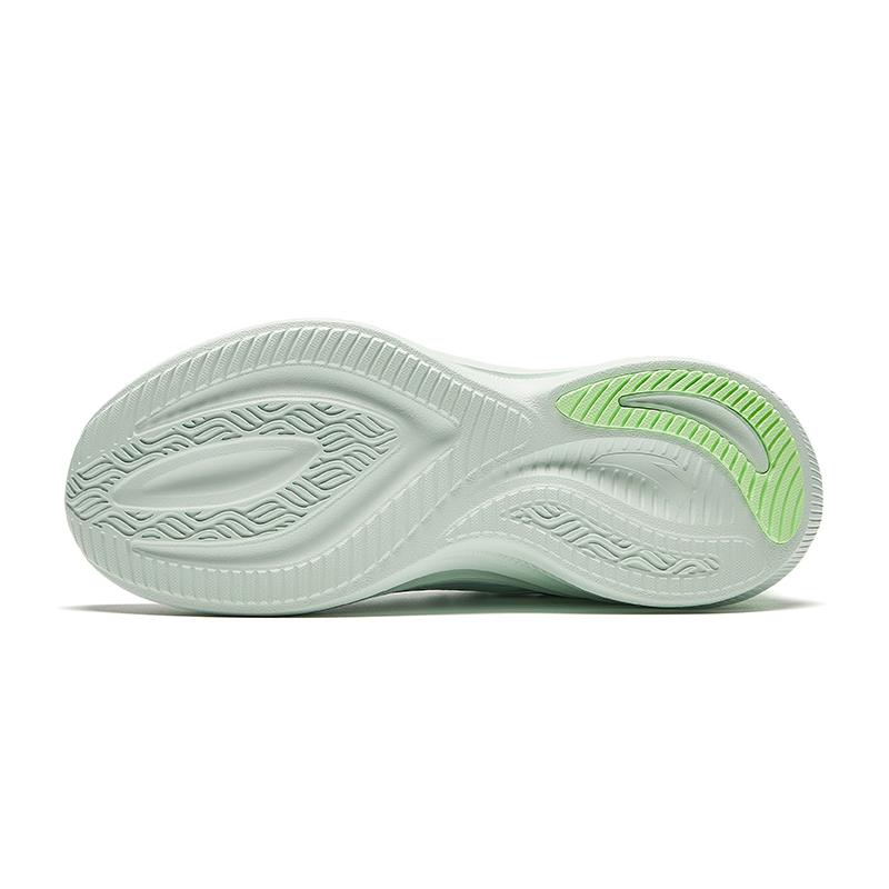 Новые кроссовки Anta Leaf 5.0 с амортизацией, износостойкие, дышащие, легкие, низкие, для бега, женские, бело-зеленые 922525575F-1