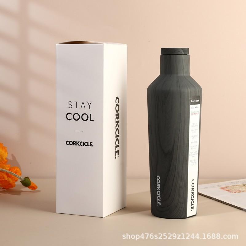 Stainless Steel Insulated Wine Bottle Tumbler 480ml Portable Outdoor Travel Cup Men Women
