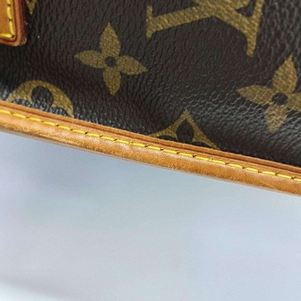 [Pre-Owned] Bosphore Small Brown Coated Canvas Monogram Crossbody Bag - Good #1OYWVB7