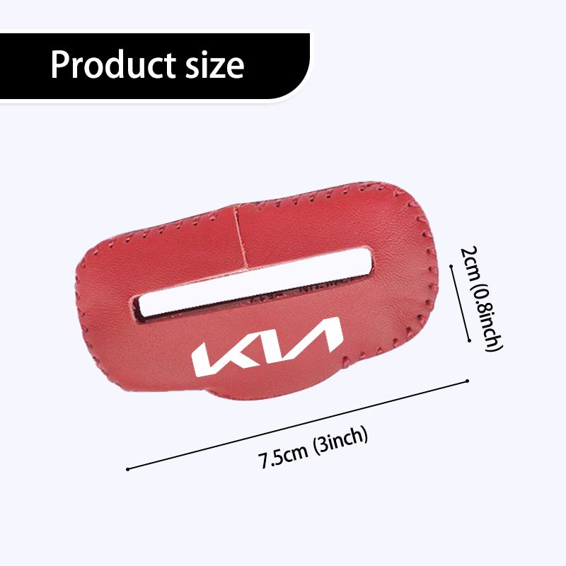 AABIU1 Car Seat Safety Buckle Protection Sleeve Adjusting Clip For KIA Rio K5 K2 Sportage Ceed Sorento Picanto Stinger Soul