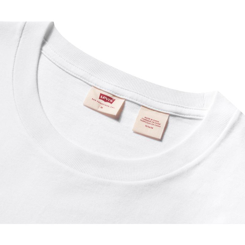 Levi's Мужская футболка с вышивкой логотипа, короткий рукав 002U3-0000