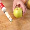 Из нержавеющей стали Фруктовый нож для удаления сердцевины 2 в 1 Кухонный инструмент Эргономичная ручка Легко